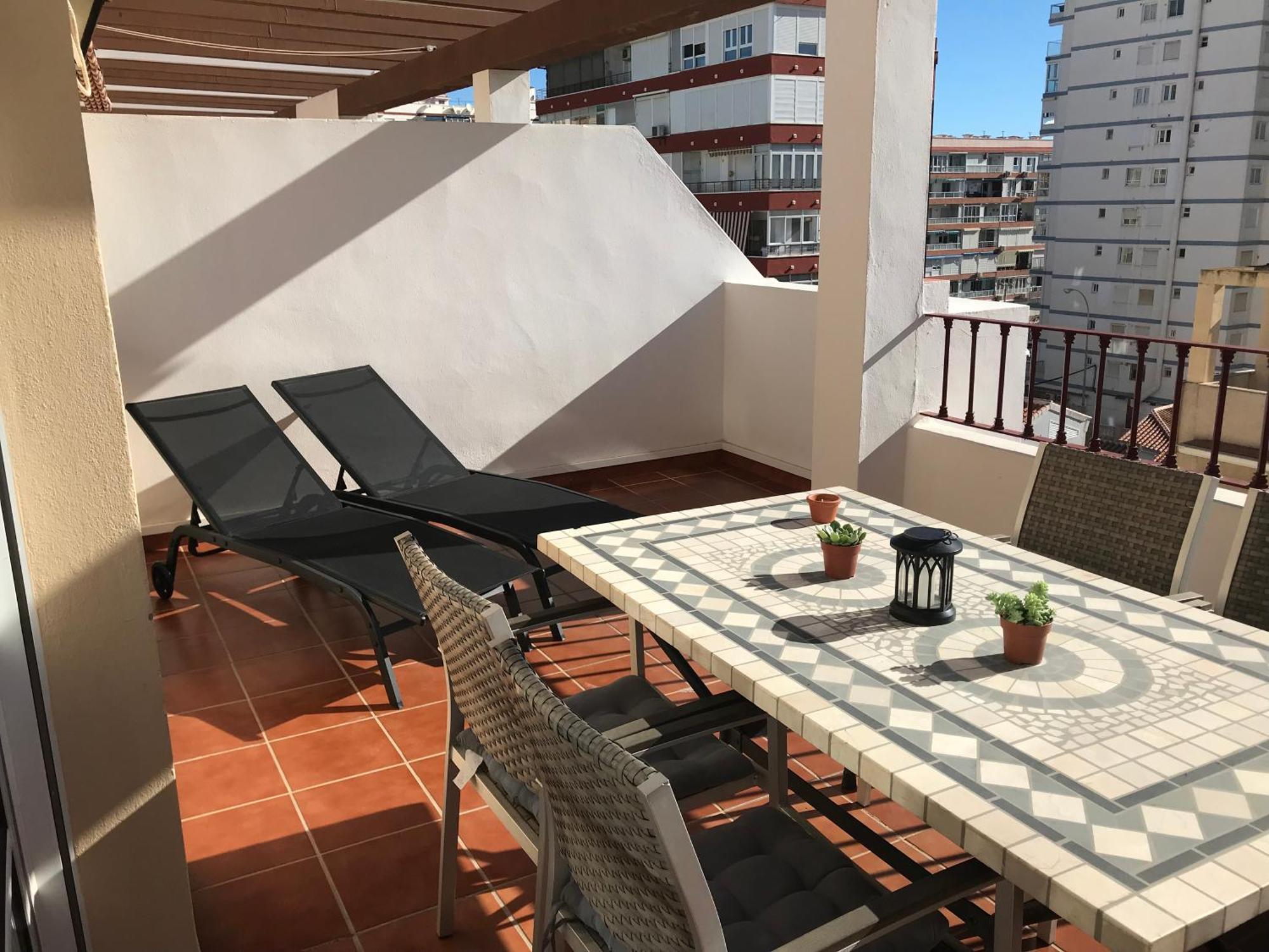 Atico Con Vistas Cerca Del Mar - Penthouse - Parking - Terraza Torre Del Mar